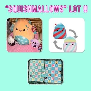 “SQUISHMALLOWS” LOT (6 NEW ITEMS)!!